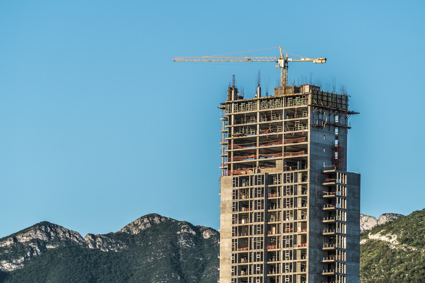 Trabajos de obra civil en desarrollo
