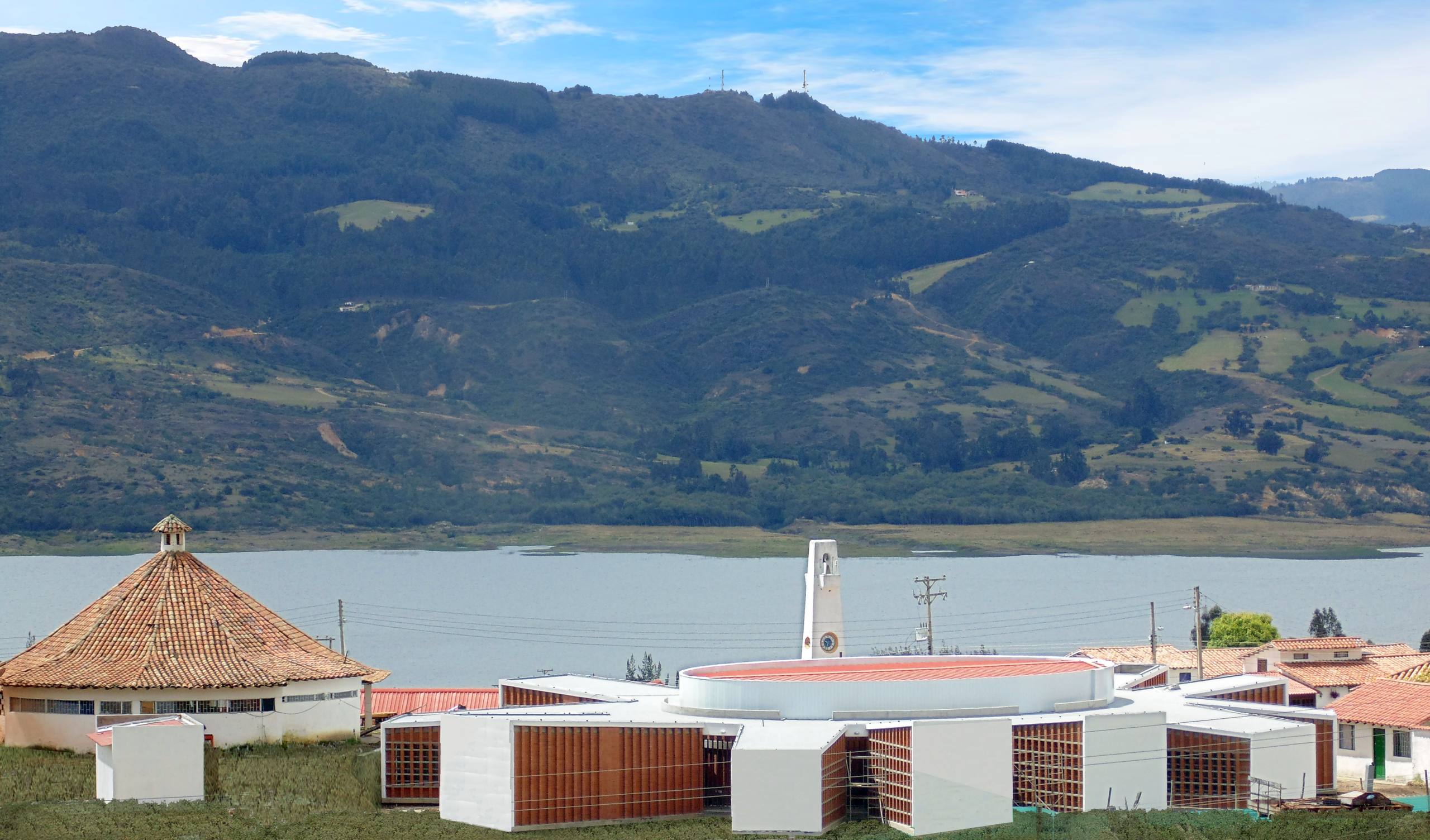 Escuela de música de Guatavita, obra de Constructora Azul 65