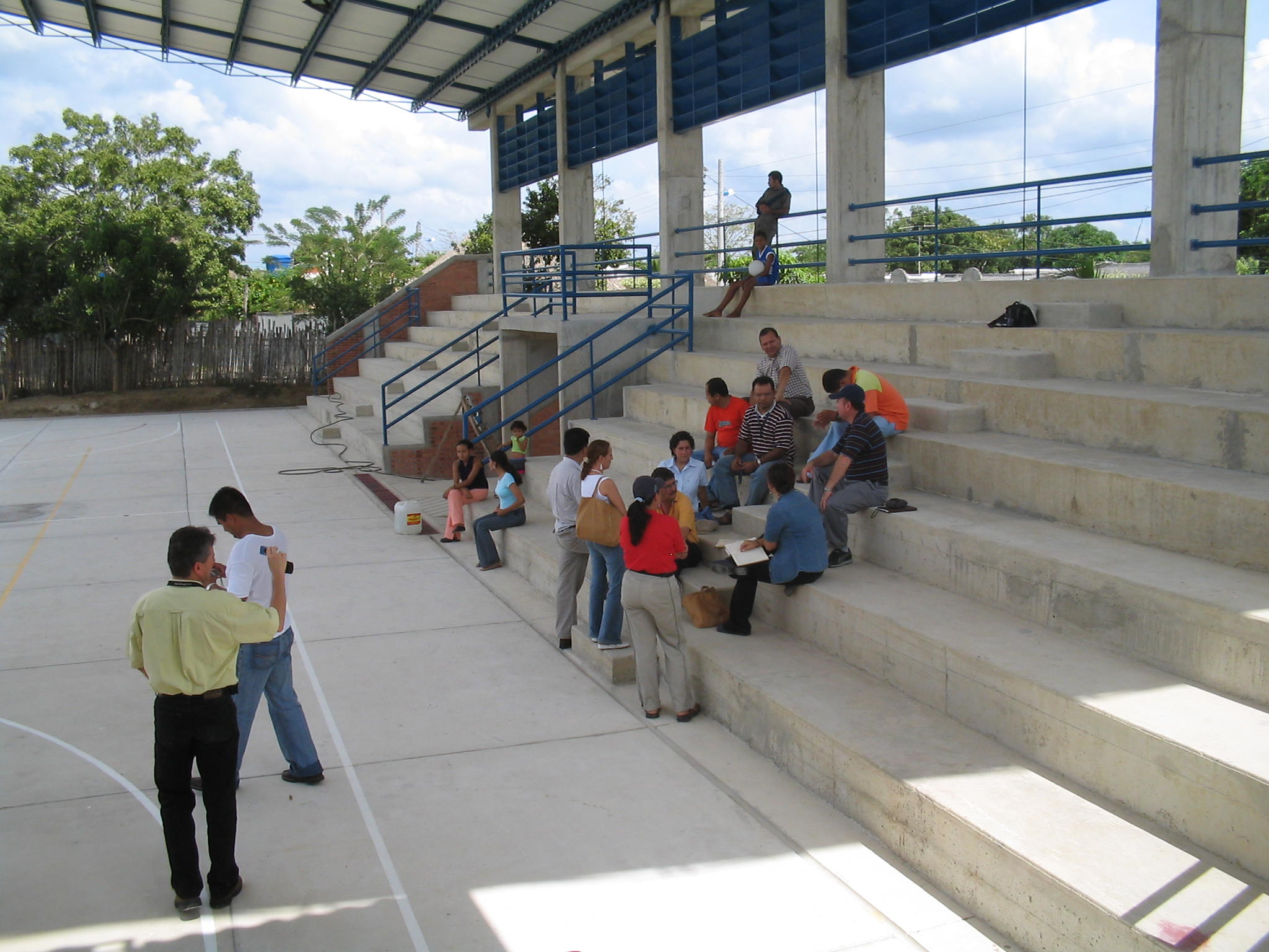 Centro cultural y polideportivo de Morroa construido por Constructora Azul 65